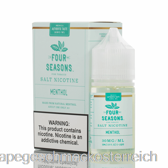 Mentholsalz – Vier Jahreszeiten – 30 Ml 30 Mg Vape-Geschmack